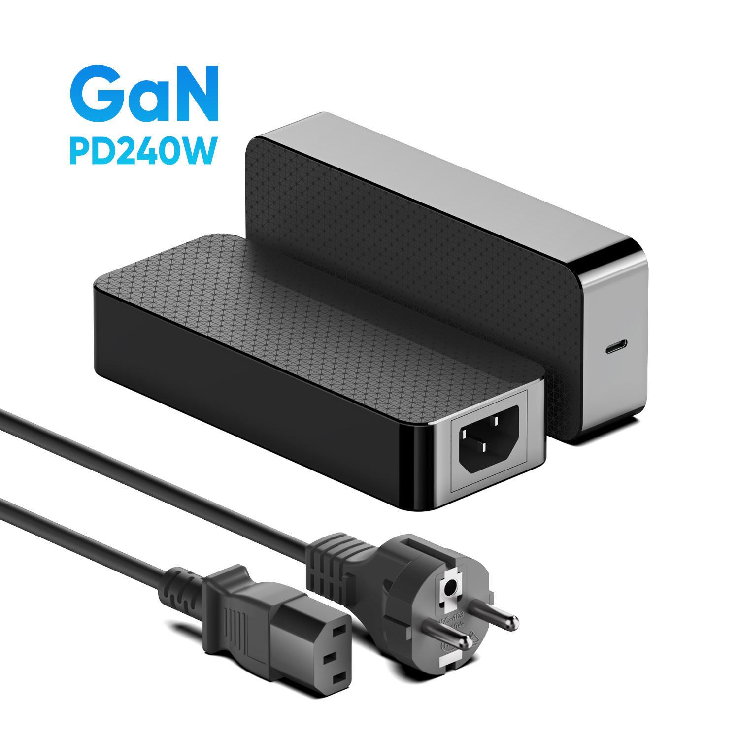 GaN 240W USB-C PD Cargador