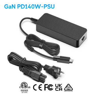 USB-C PD140W Cargador Con Conector De Bloqueo