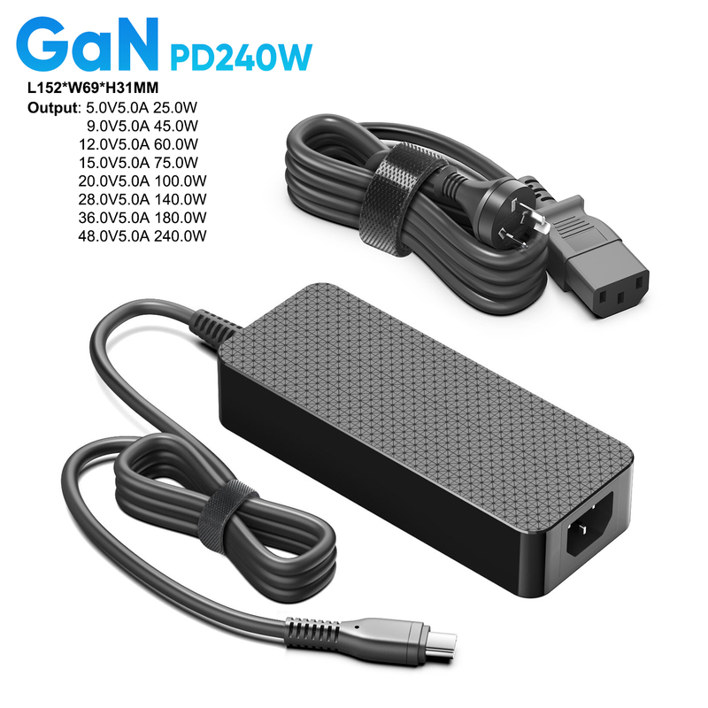GaN 240W PD USB C Cargador de Medical