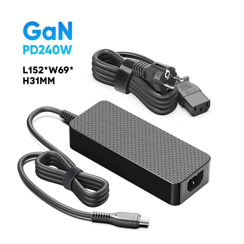 GaN 240W USB-C PD Cargador